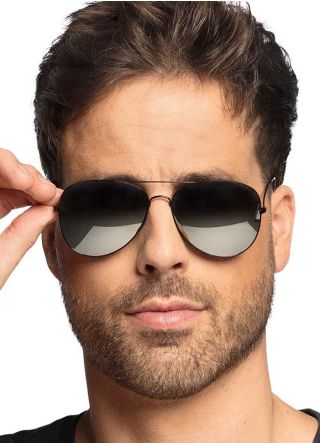 Mirror Aviator - Biker Sunglasses 